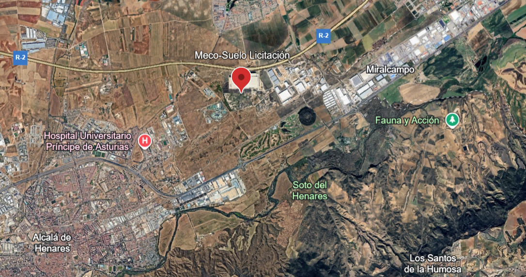 Plano de Situación General - Meco Madrid